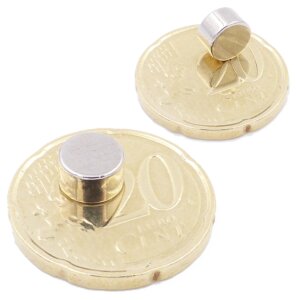 Brudazon | 30 Scheibenmagnete 7x4 mm | N52 Klasse Neodym Magnete | Modellbau