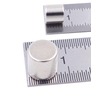 Brudazon | 40 Scheibenmagnete 7x7 mm | N52 Klasse Neodym Magnete | Modellbau
