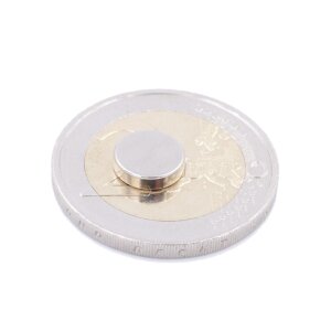 Aprilheld | 100 Scheibenmagnete 8x2mm | N52 Klasse Neodym Magnete | Modellbau