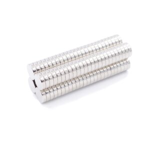 Aprilheld | 75 Scheibenmagnete 8x2 mm | N52 Klasse Neodym Magnete | Modellbau