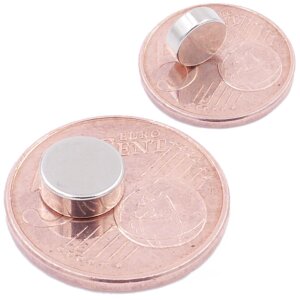 Brudazon | 20 Scheibenmagnete 8x3 mm | N52 Klasse Neodym Magnete | Modellbau