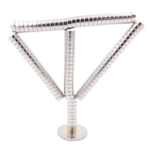 Brudazon | 50 Scheibenmagnete 8x3 mm | N52 Klasse Neodym Magnete | Modellbau