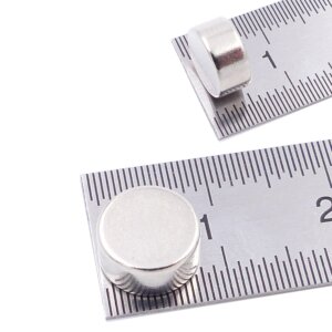 Brudazon | 15 Scheibenmagnete 8x4 mm | N52 Klasse Neodym Magnete | Modellbau