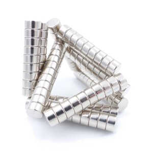 Brudazon | 35 Scheibenmagnete 8x4 mm | N52 Klasse Neodym Magnete | Modellbau