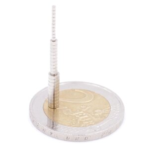 Brudazon | 60 Scheibenmagnete Disc Set 1x1,2x1,3x1mm | N52 Klasse Neodym Magnete