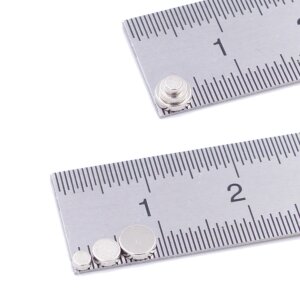 Brudazon | 60 Scheibenmagnete Disc Set 2x1,3x1,4x1mm | N52 Klasse Neodym Magnete